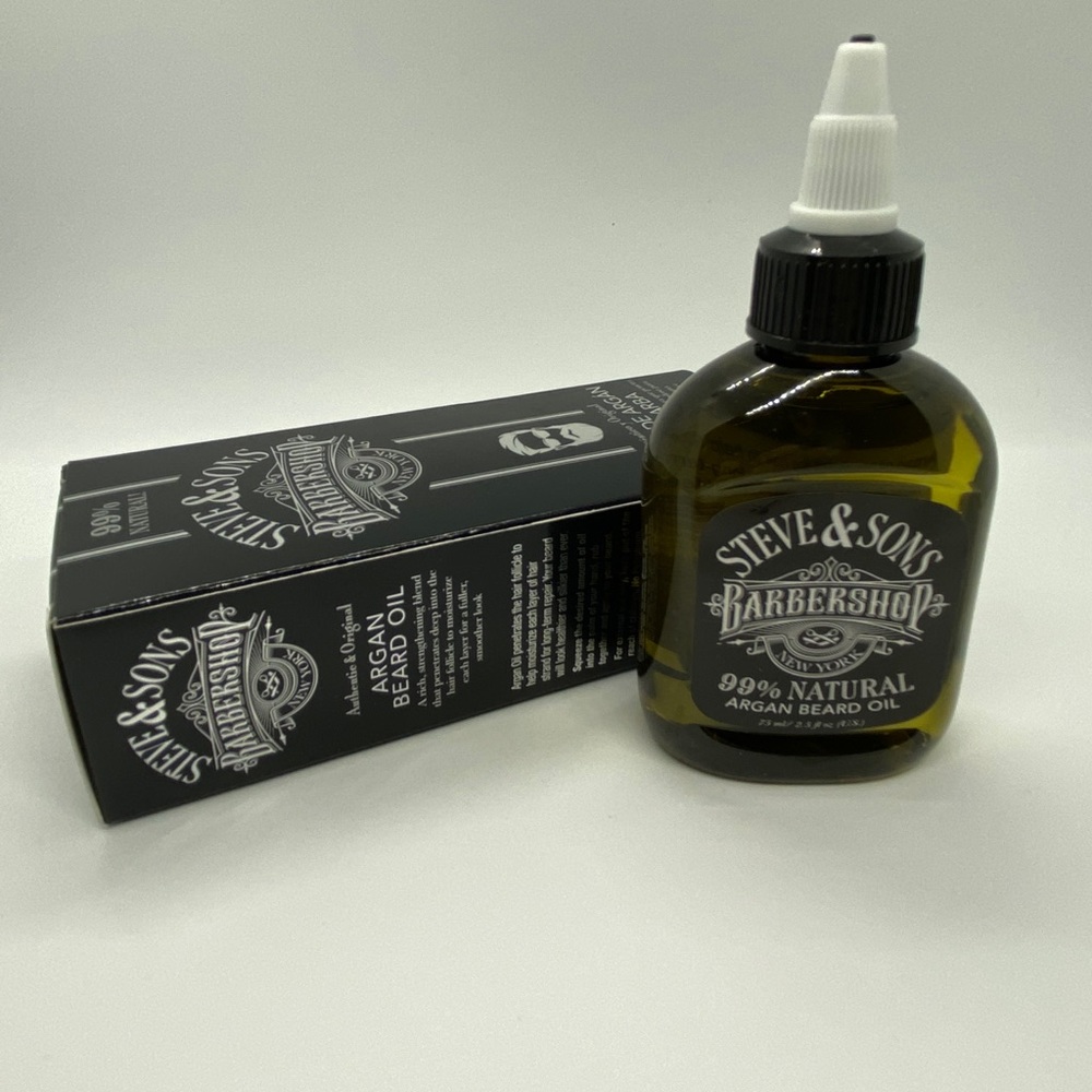 Steve & Sons Barbershop Argan Beard Oil